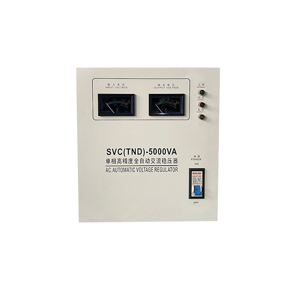 5KVA Αυτοματοποιημένος σταθεροποιητής τάσης 220V Μονό φάση σταθεροποιητής ισχύος εναλλασσόμενου ρεύματος TND ((SVC) - 5000VA