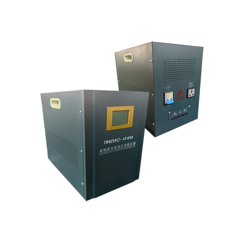 10KVA υψηλής ποιότητας 220V μονό φάσης αυτόματο σταθεροποιητή τάσης με υψηλή ακρίβεια