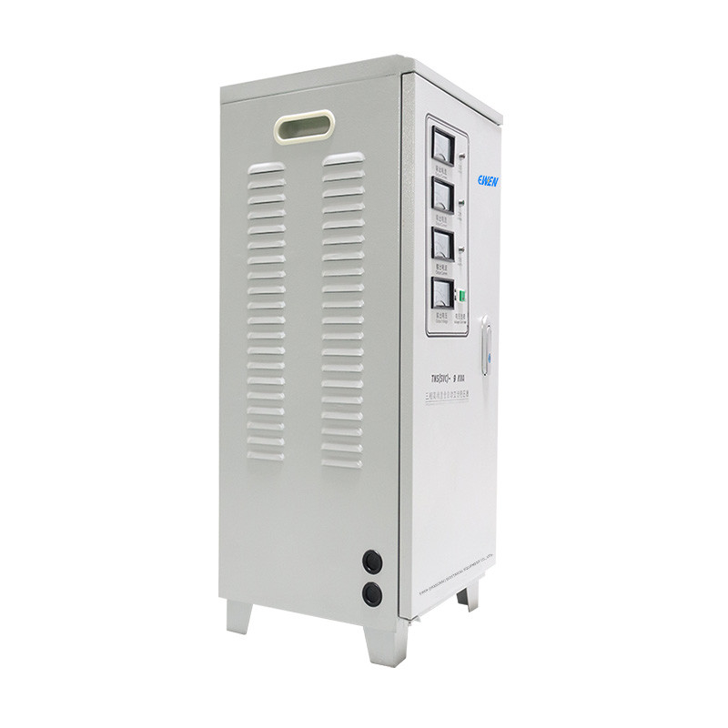9KVA Τρεις φάσεις σταθεροποιητής τάσης 380V 400V 440V 480V AC ρυθμιστής ισχύος Προσαρμογή αποδεκτή